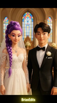 Huntrix & Saja Boys Wedding KPop Demon Hunters #kpopdemonhunters #huntrix #sajaboys #kpdh #sodapop