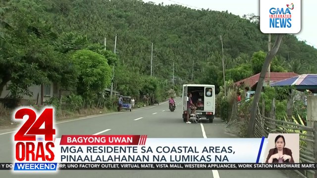 Mga residente sa coastal areas sa Aurora, pinaalalahanang lumikas na | 24 Oras Weekend
