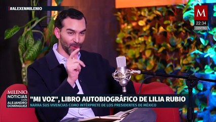 7 sexenios como voz presidencial: Lilia Rubio