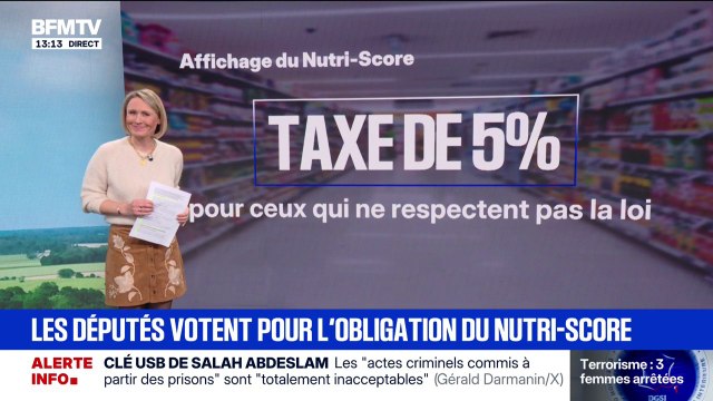 LES ÉCLAIREURS - Que va changer l'obligation du Nutri-score votée par l'Assemblée nationale?