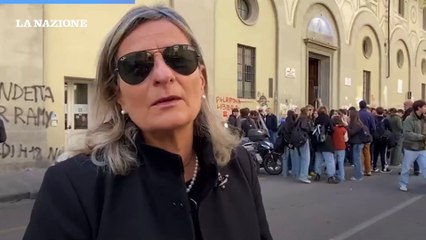 Liceo Michelangiolo, la protesta contro gli accorpamenti