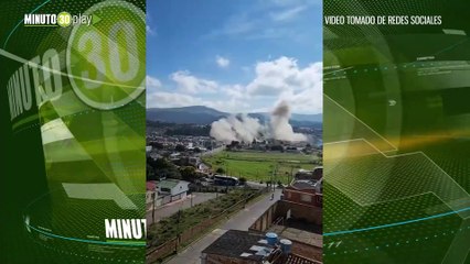 Alerta máxima en Tunja tras hallazgo y explosión de volqueta bomba