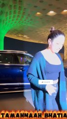 Bollywood Actress Tamannaah Bhatia Spotted at Airport 🔥