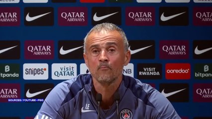 Luis Enrique réagit à la ref cam