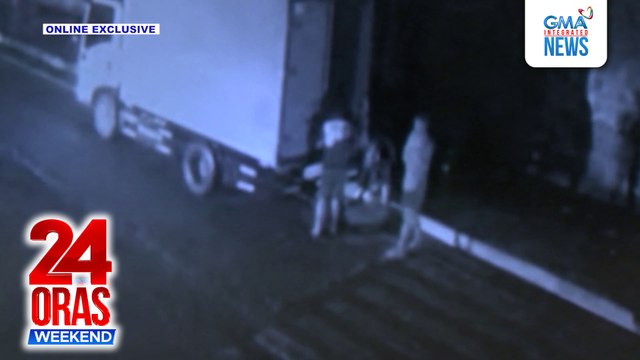 Online exclusive - P241,000 halaga ng kable ng Telco na nasa manhole, ninakaw | 24 Oras Weekend