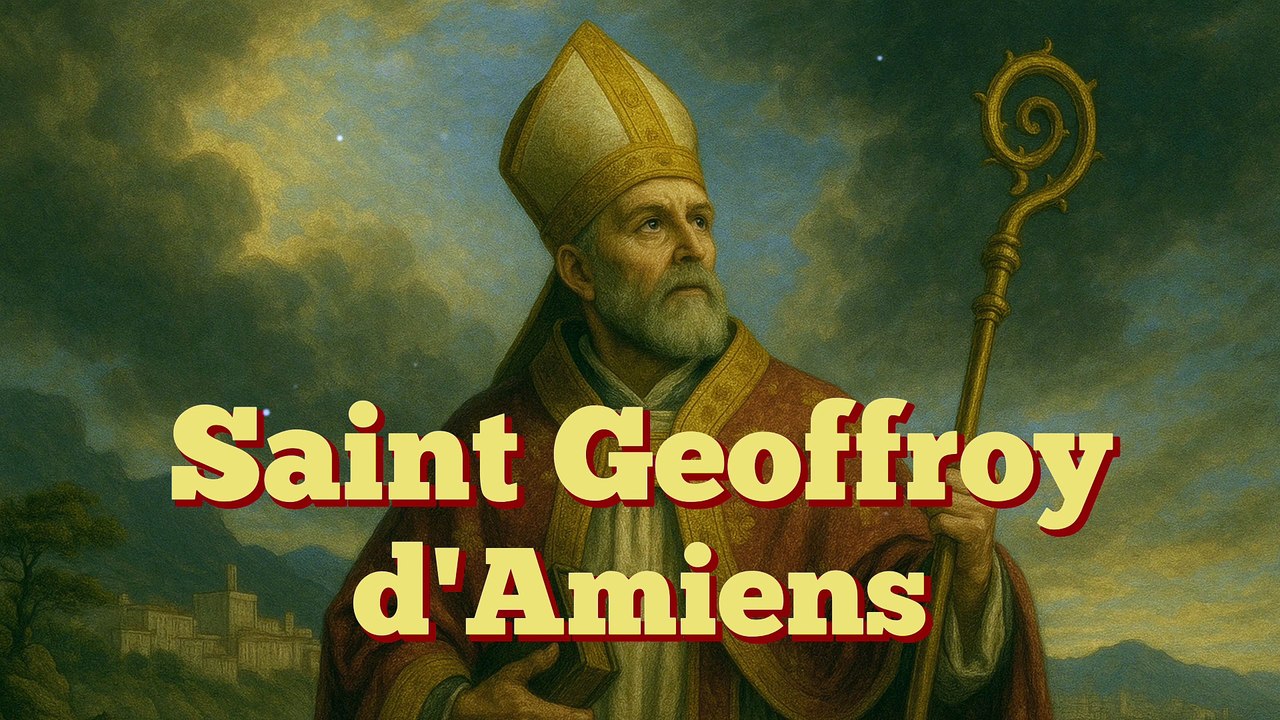 Saint Geoffroy d’Amiens (8 novembre) : l’évêque réformateur qui a défié les puissants