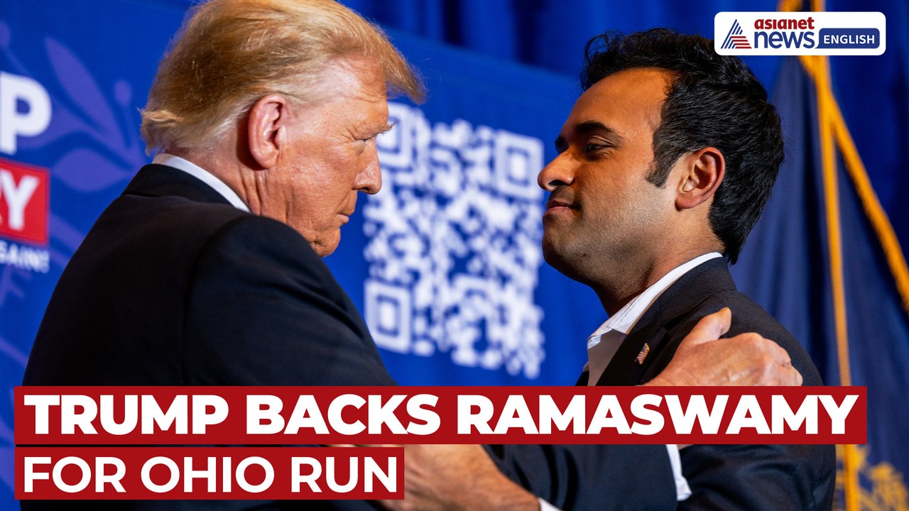 Trump Endorses Vivek Ramaswamy for Ohio State G...