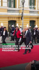 Jeanine Áñez llega a la transmisión de mando presidencial