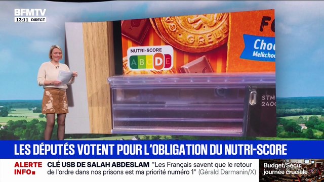 Elisa Trannin - BFM TV (Matin) 08/11/2025 : Nutri-Score Bientôt Obligatoire – Exclusion AOP/AOC et Taxe de 5% Contre les Marques Réfractaires (Coca-Cola, Ferrero) 🍎💰
