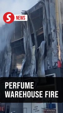 Six killed as fire engulfs perfume warehouse in northwestern Turkey