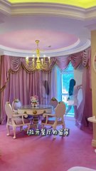 Beautiful pink house