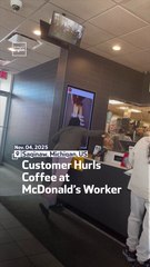 Customer Hurls Coffee At McDonald’s Worker