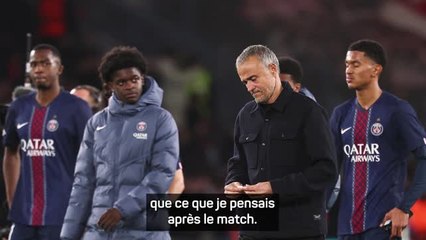 PSG - Luis Enrique sur la défaite face au Bayern : "Nous avons fait quelques cadeaux"