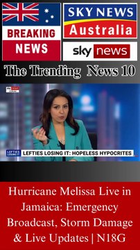 Hurricane Melissa Live in Jamaica: Emergency Broadcast, Storm Damage & Live Updates | N18G