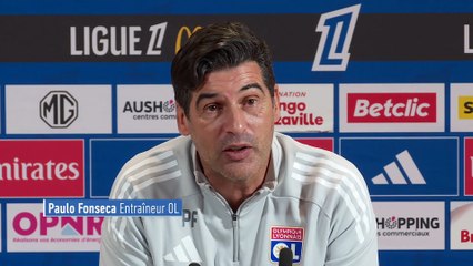Fonseca : « Jouer contre Paris est toujours difficile » - Foot - Ligue 1 - OL