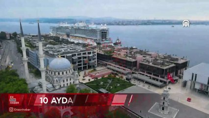 Türkiye limanlarına gelen kruvaziyer yolcu sayısı 10 ayda 2 milyonu aştı