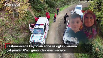6 gündür haber alınamayan anne ve oğul için Bozkurt'ta seferberlik!