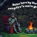 3-Hour Pixel Knight Campfire: Epic Medieval Ambience & Calm Fantasy Music for Deep Relaxation.