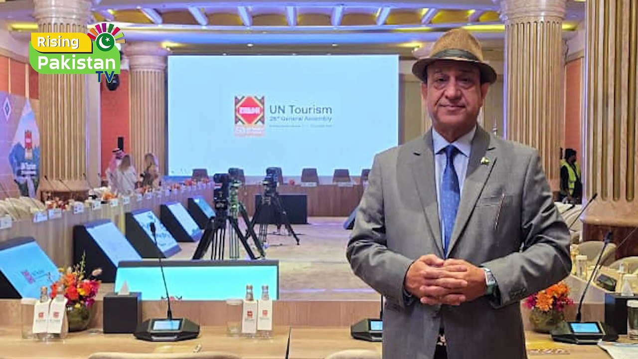 Proud Moment for Pakistan—COTHM Global CEO Ahmad Shafiq Attends UN Tourism General Assembly!