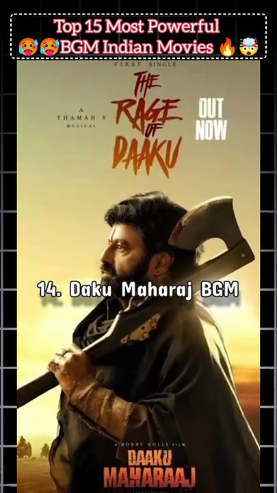 Top 15 Most Powerful BGM Indian Movies 🔥🤯 #shorts #shortsvideo #viralvideo