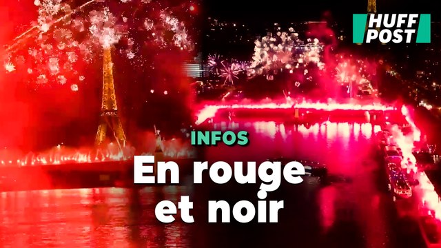 Ce feu d'artifice sauvage a illuminé la Seine et le ciel de Paris