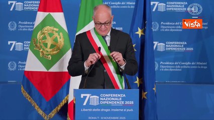 Gualtieri: Contro dipendenze nessuna istituzione può agire da sola, serve rete