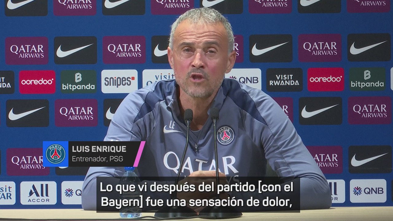 Luis Enrique, sobre la derrota ante el Bayern:...