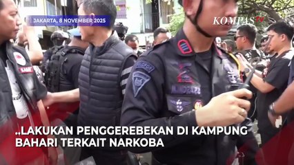 BNN Gerebek Kampung Bahari Lagi! Berhasil Sita Belasan Senjata Api hingga 89 Kg Sabu