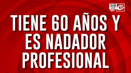 Busca atravesar nadando el Río de la Plata para superar el dolor por la muerte de su hija