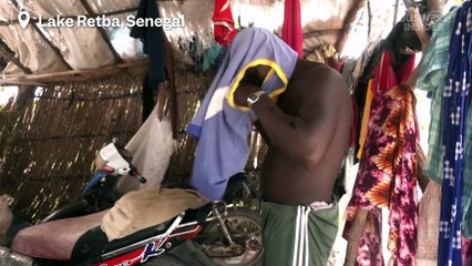 Why miners risk their lives in one of the world's saltiest lakes