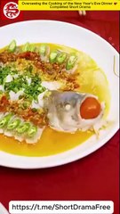 Overseeing the Cooking of the New Year's Eve Dinner