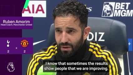 'United have a lot of problems' - Amorim disappointed despite scoring last-minute goal