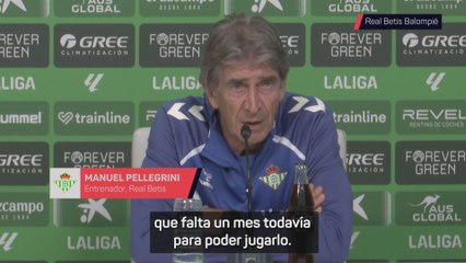 Pellegrini antes del partido contra el Valencia: "Uno de los grandes errores que podríamos cometer es pensar en el derbi"