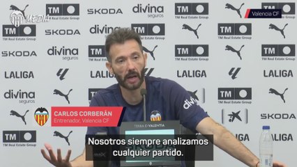 Corberán en la previa antes del partido contra el Betis: "No hay espacio para la duda"