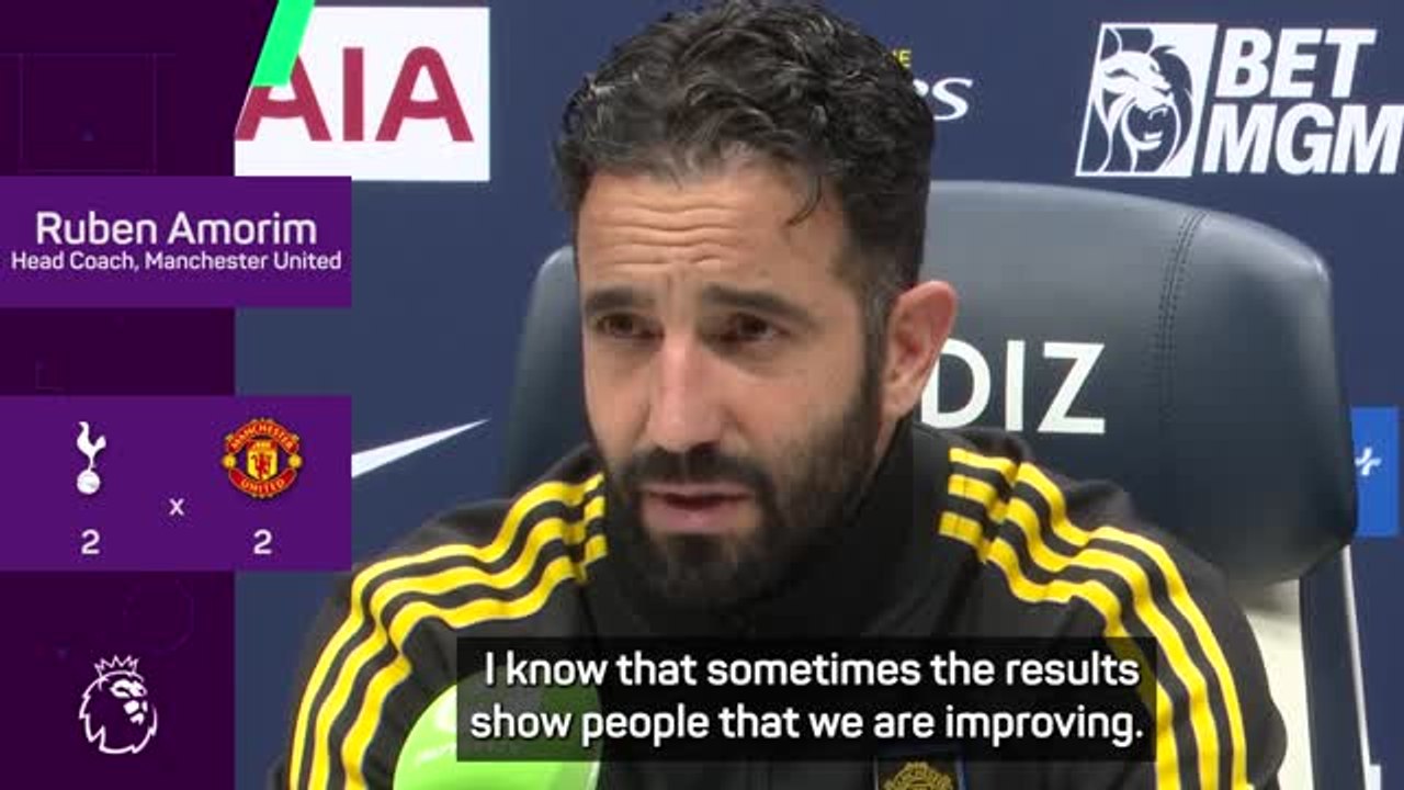 'United have a lot of problems' - Amorim disappointed despite scoring last-minute goal