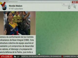 Pdte. Maduro: CBBI desarrollarán valores, liderazgo y preparación para la defensa de la Patria
