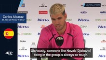 Alcaraz happy that Mussetti replaces Djokovic in ATP finals