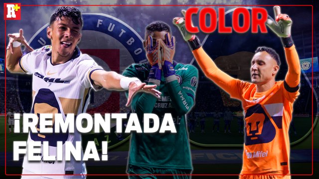 COLOR CRUZ AZUL VS PUMAS | LOS CELESTES PIERDEN EL LIDERATO Y PUMAS SE CLASIFICÓ AL PLAY-IN
