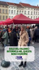 Sardone - Uno scenario di soli veli islamici, si sente solo l'arabo in strada  (09.11.25)
