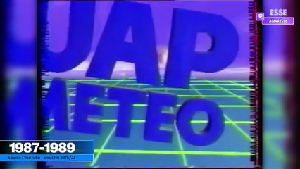 Évolution des génériques de la Météo de Canal+