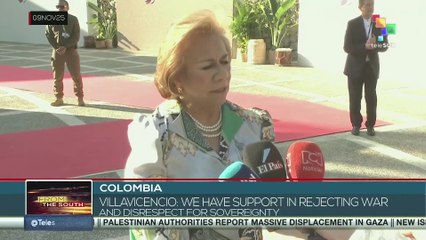 Colombia | Villavicencio: We have support in rejecting war and disrespect for sovereignty