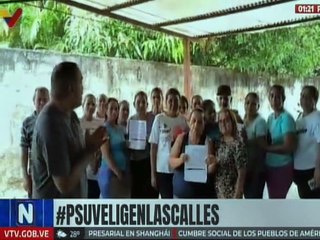 Militantes del PSUV participan en jornada de postulación, debate y elección de los CBBI en todo el país