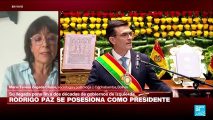 ¿Qué desafíos encara Rodrigo Paz tras posesionarse como presidente de Bolivia?