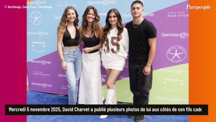 David Charvet pose avec son fils Shaya, 17 ans : le portrait craché du papa à l’époque d’Alerte à Malibu