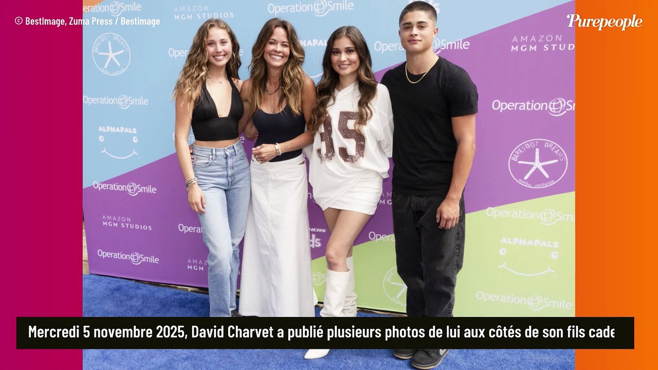 David Charvet pose avec son fils Shaya, 17 ans : le portrait craché du papa à l’époque d’Alerte à Malibu