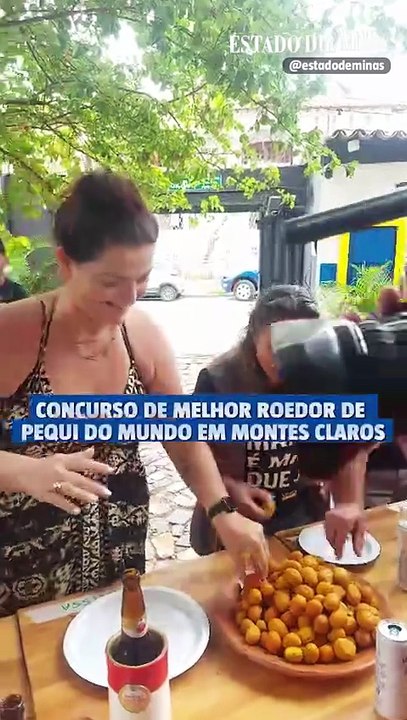 Concurso do Melhor roedor de pequi do mundo em Montes Claros