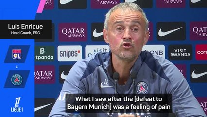 'Painful and difficult to accept' - Enrique still reeling from Bayern defeat