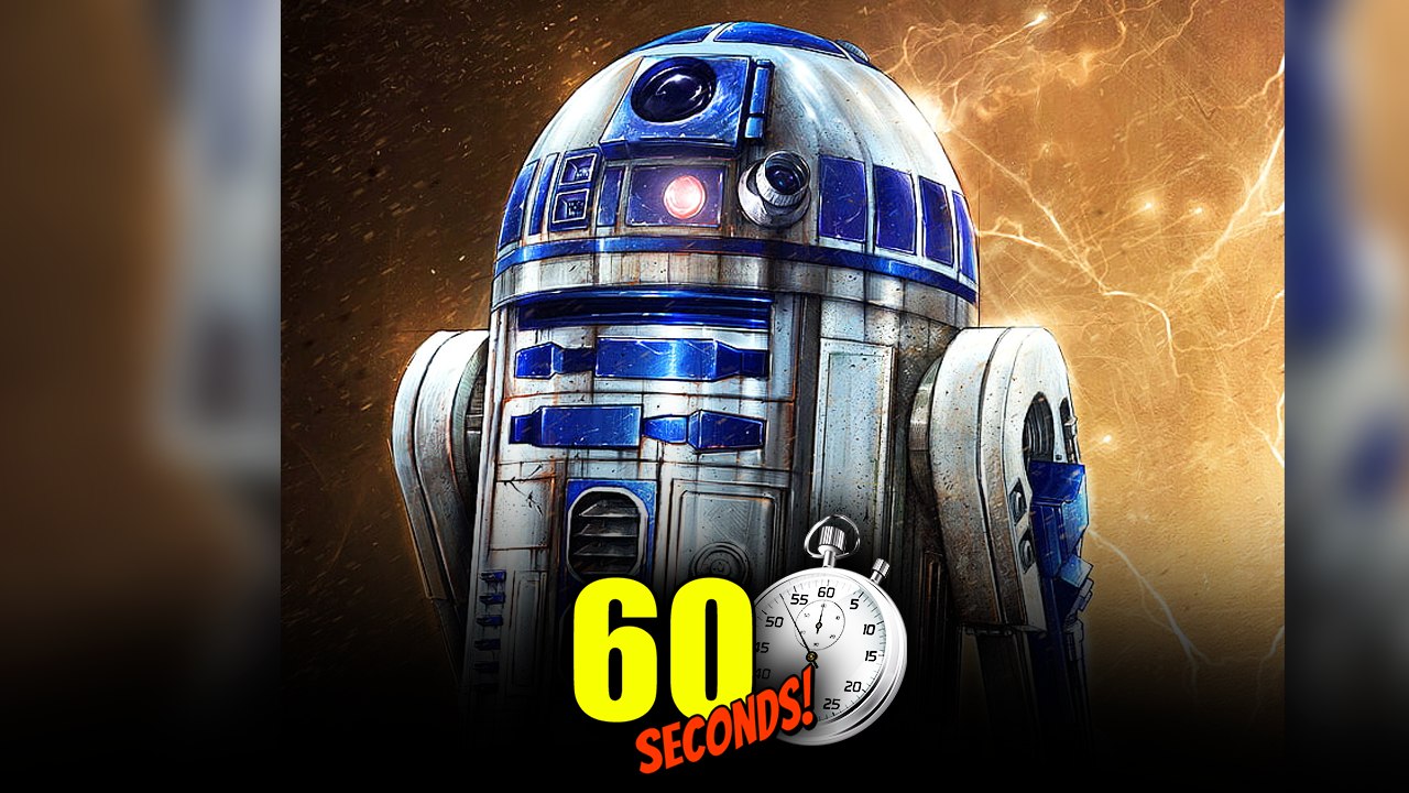 R2-D2 en 1 MINUTE !