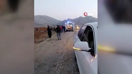 Kahramanmaraş’ta işçi minibüsü kaza yaptı: 2 ölü, 7 yaralı