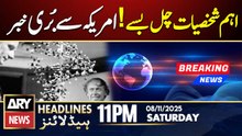 DNA Pioneer James Watson Passes Away | ARY News 11 PM Headlines | 8th Nov 2025